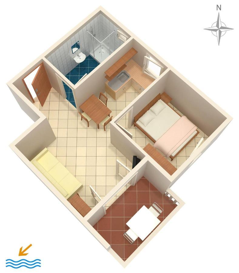 Apartments With A Parking Space Mandre, Pag - 6405 Kolan Luaran gambar